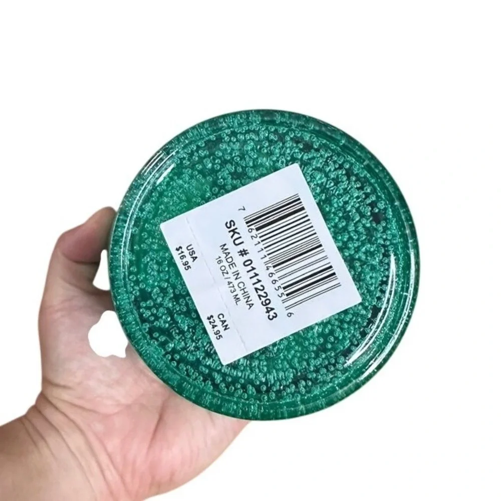 Starbucks Teal Green Bubble Dew Drop Cold Cup Tumbler 16oz Grande New‎